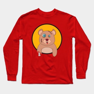 Bear Zombie Long Sleeve T-Shirt